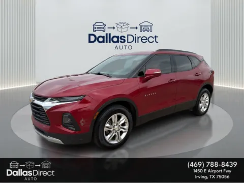 Red 2019 Chevrolet Blazer Base w/3LT for sale in Irving, TX