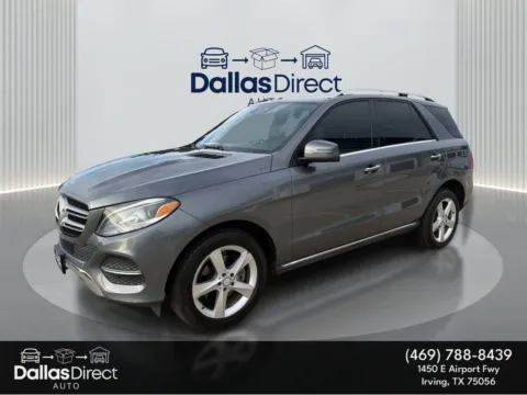 Gray 2017 Mercedes-Benz GLE SUV GLE350 for sale in Irving, TX
