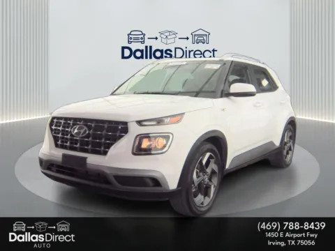White 2024 Hyundai Venue SEL for sale in Irving, TX