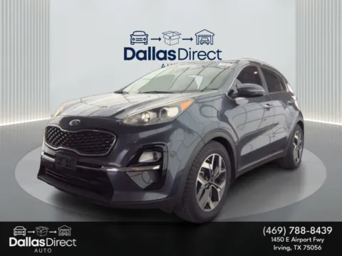 Blue 2020 Kia Sportage EX for sale in Irving, TX