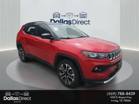 Photos of 2023 Jeep Compass Limited for sale in Irving, TX at Dallas Direct Auto