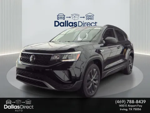 Black 2022 Volkswagen Taos S for sale in Irving, TX