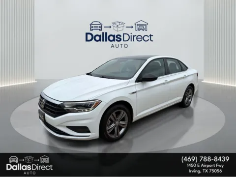 White 2019 Volkswagen Jetta R-Line for sale in Irving, TX