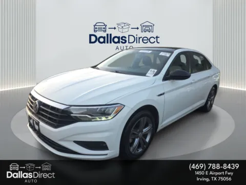 White 2019 Volkswagen Jetta R-Line for sale in Irving, TX