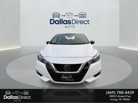Another view of 2020 Nissan Versa S for sale in Irving, TX at Dallas Direct Auto