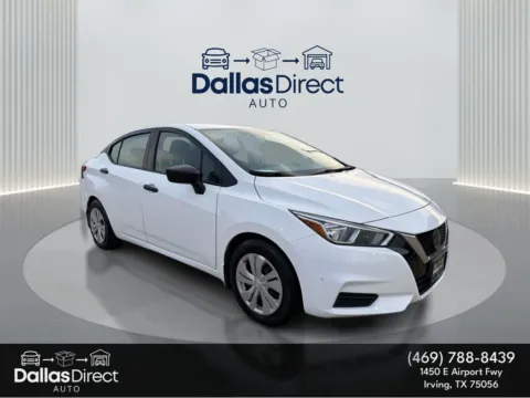 Photos of 2020 Nissan Versa S for sale in Irving, TX at Dallas Direct Auto
