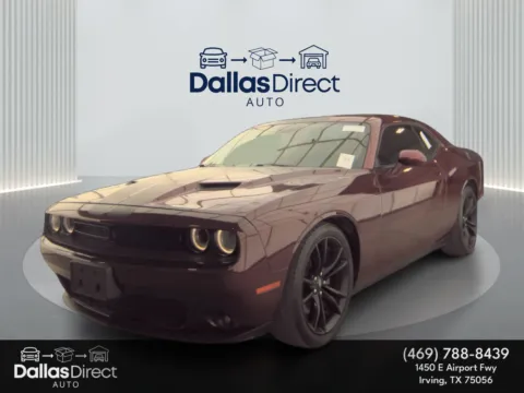 Red 2018 Dodge Challenger SXT for sale in Irving, TX