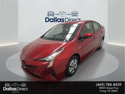 Red 2018 Toyota Prius One for sale in Irving, TX