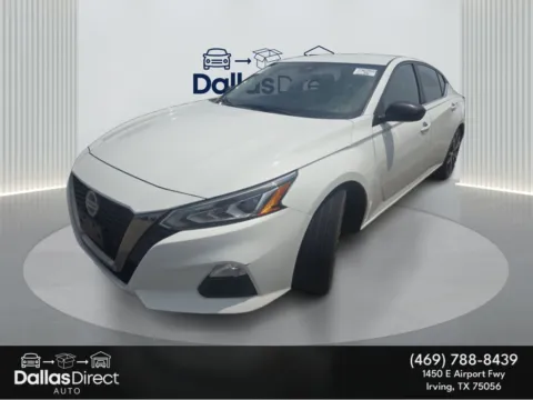White 2020 Nissan Altima 2.5 SR for sale in Irving, TX
