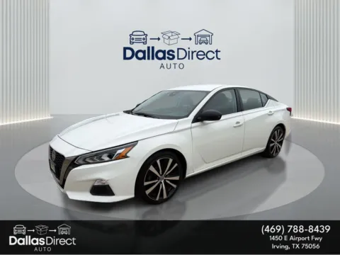 White 2020 Nissan Altima 2.5 SR for sale in Irving, TX
