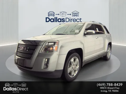 Silver 2012 GMC Terrain SLT-2 for sale in Irving, TX