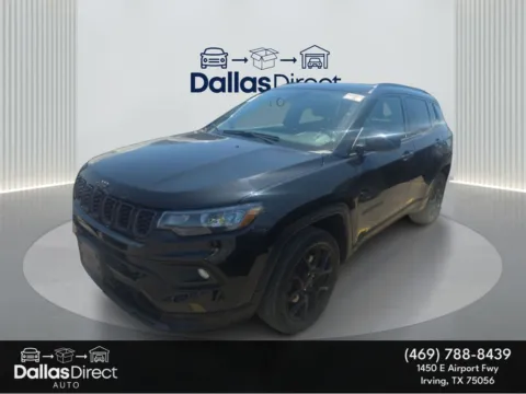 Black 2025 Jeep Compass Latitude for sale in Irving, TX