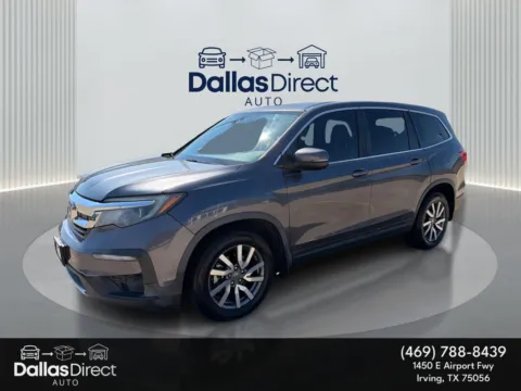 Gray 2019 Honda Pilot EX-L for sale in Irving, TX