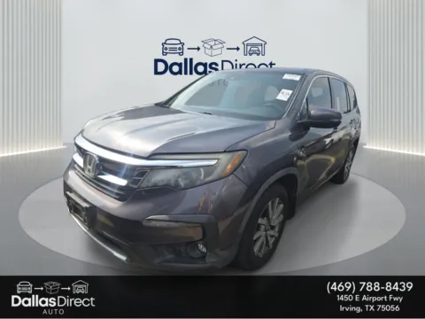 Gray 2019 Honda Pilot EX-L for sale in Irving, TX