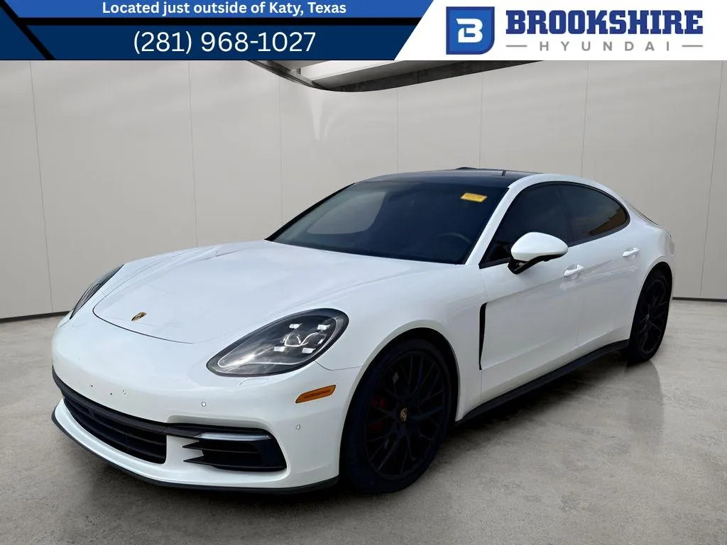White 2020 Porsche Panamera 4 for sale in Irving, TX