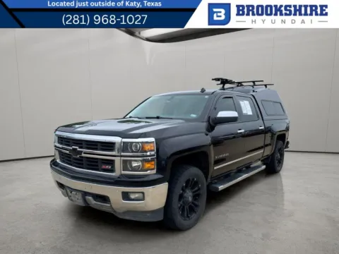 Black 2014 Chevrolet Silverado LTZ for sale in Irving, TX