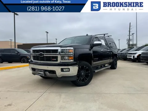 Black 2014 Chevrolet Silverado LTZ for sale in Irving, TX