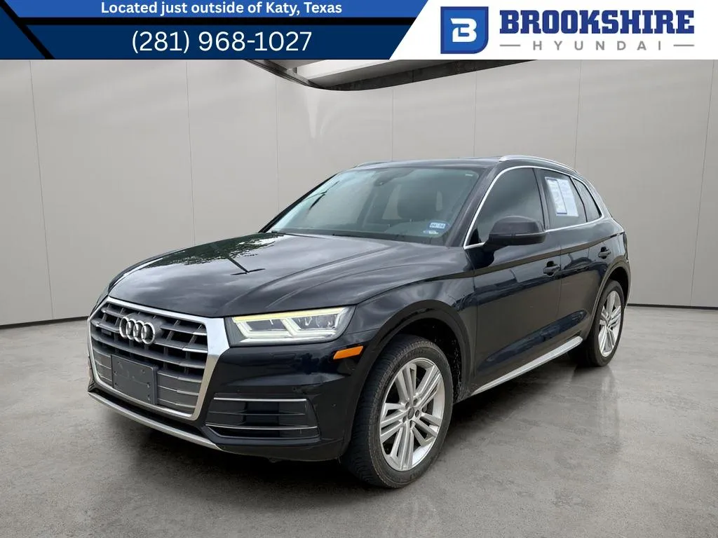 Black 2018 Audi Q5 Premium Plus for sale in Irving, TX