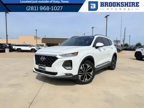 White 2020 Hyundai Santa Fe SEL for sale in Irving, TX