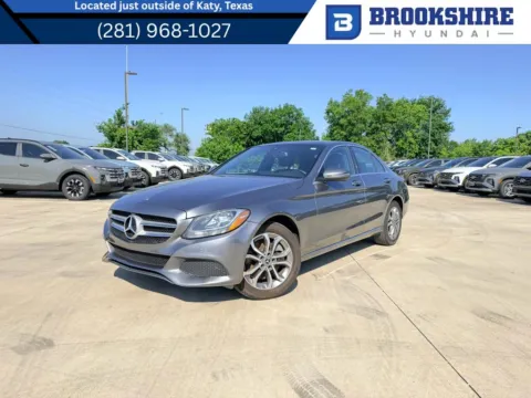 Gray 2018 Mercedes-Benz C-Class C300 4MATIC for sale in Irving, TX