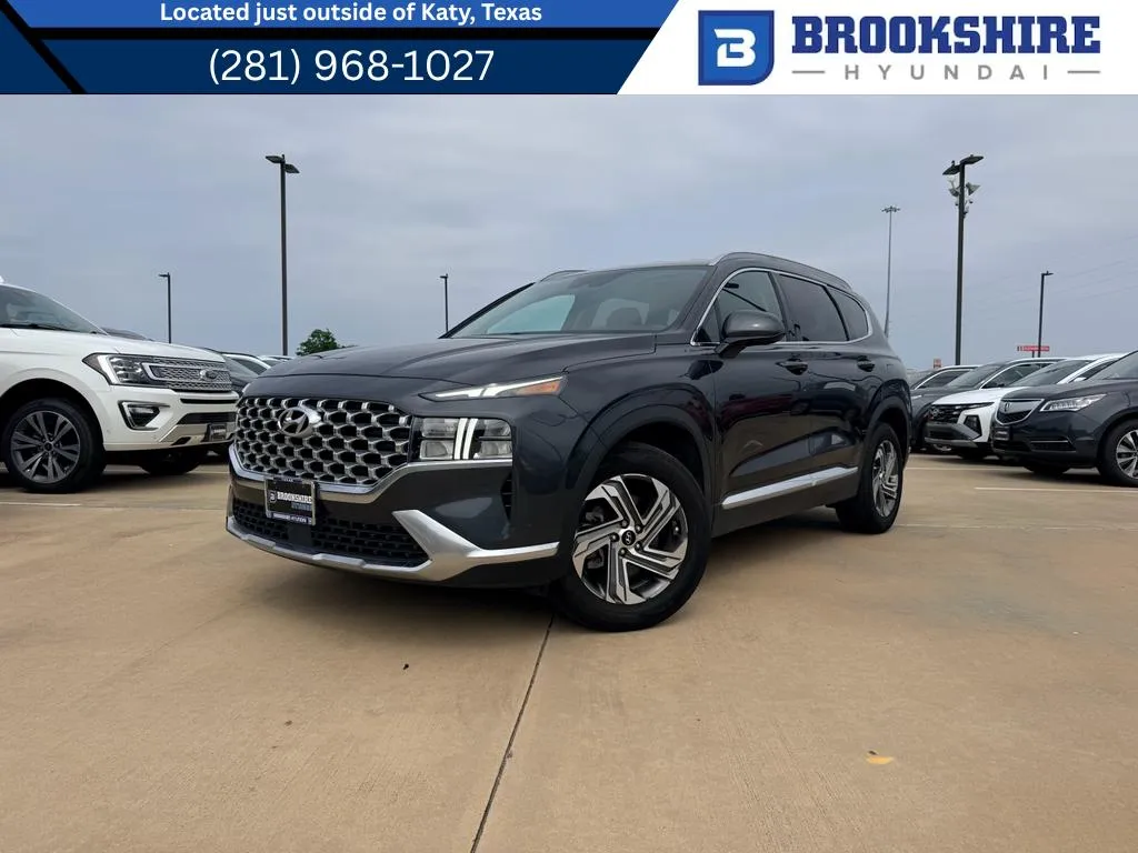 Gray 2021 Hyundai Santa Fe SEL for sale in Irving, TX