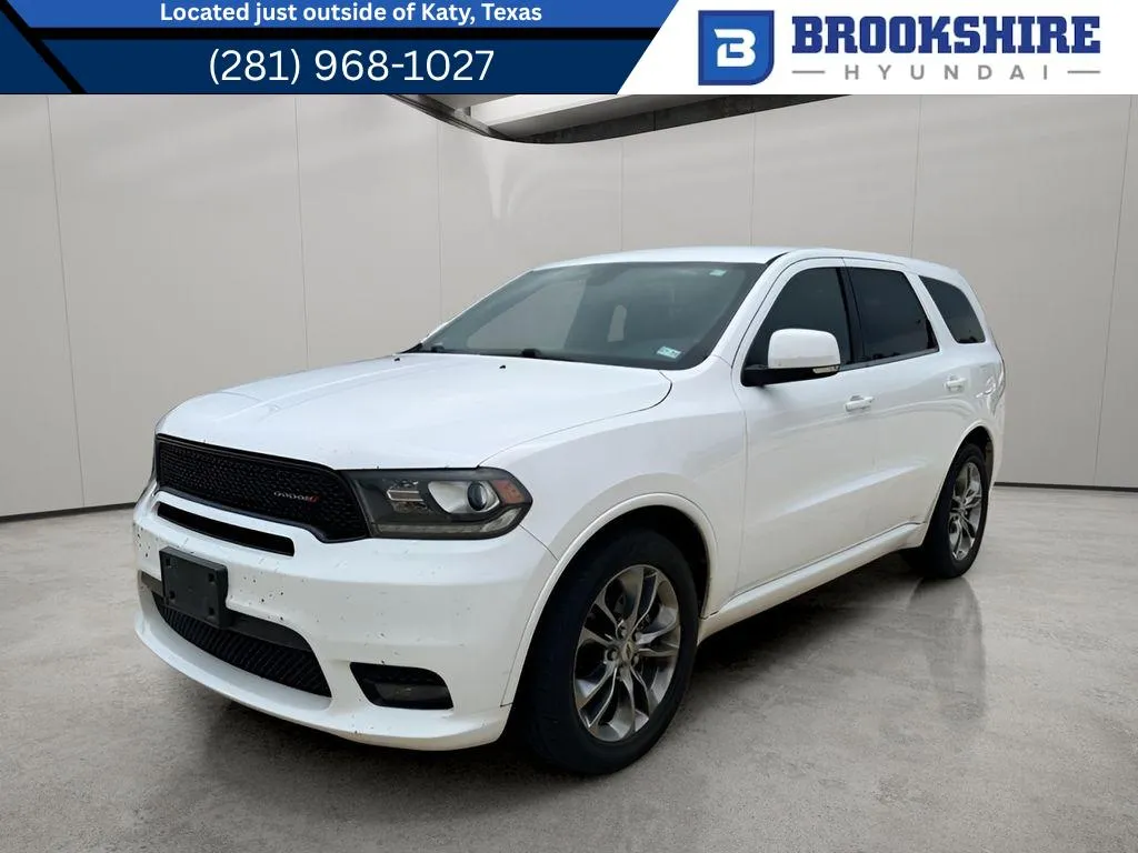 White 2019 Dodge Durango GT Plus for sale in Irving, TX