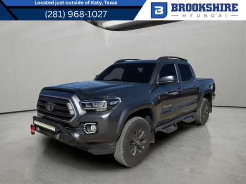 Gray 2021 Toyota Tacoma SR5 for sale in Irving, TX