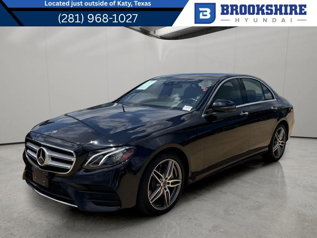 Black 2019 Mercedes-Benz E-Class E300 4MATIC for sale in Irving, TX