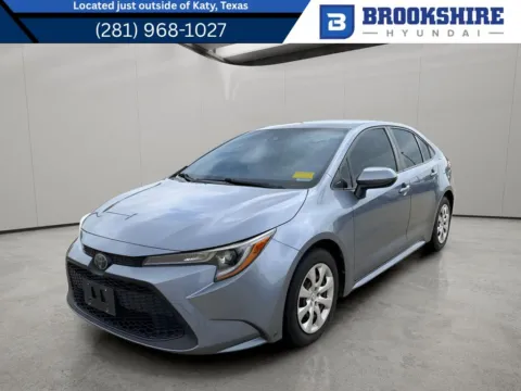Gray 2021 Toyota Corolla LE for sale in Irving, TX