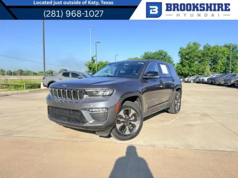 Gray 2023 Jeep Grand Cherokee 4xe for sale in Irving, TX