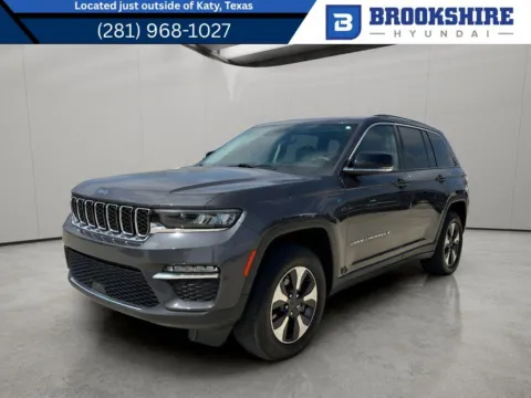 Gray 2023 Jeep Grand Cherokee 4xe for sale in Irving, TX