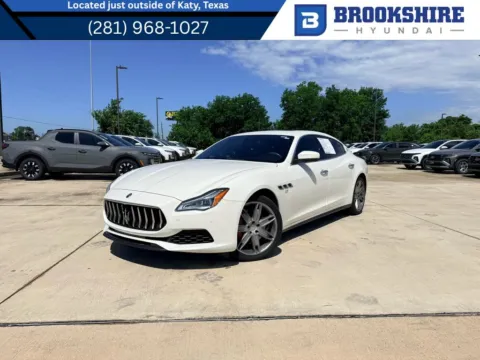 White 2018 Maserati Quattroporte S Q4 for sale in Irving, TX
