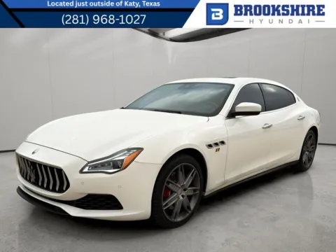 White 2018 Maserati Quattroporte S Q4 for sale in Irving, TX
