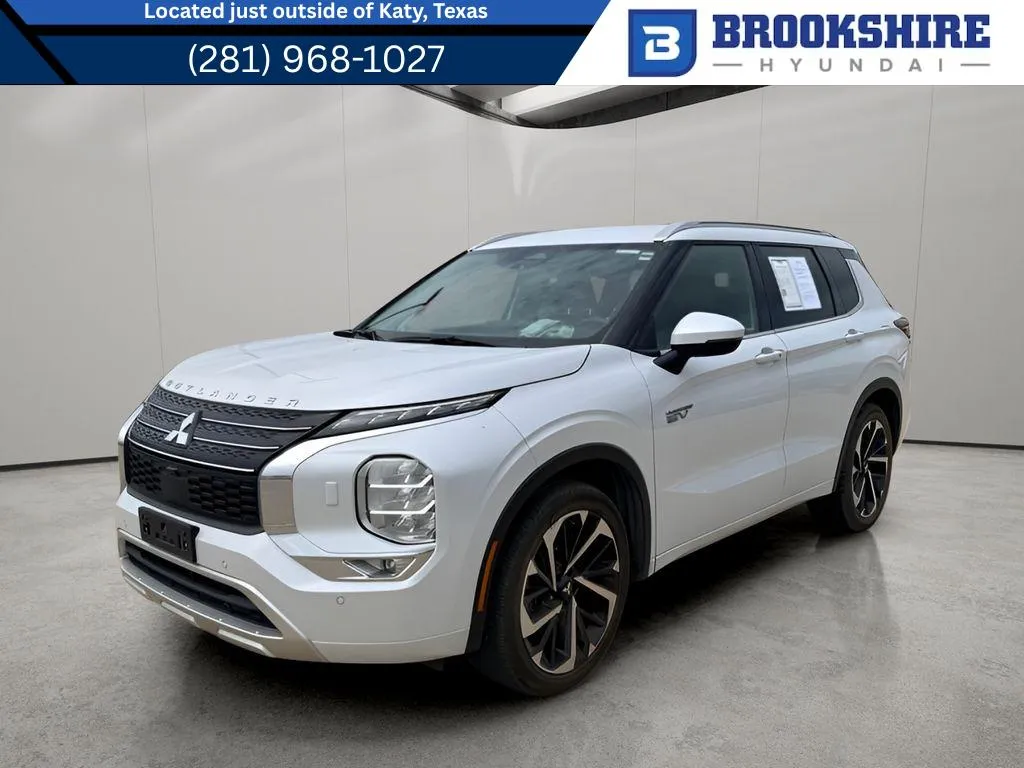 White 2024 Mitsubishi Outlander PHEV SEL for sale in Irving, TX