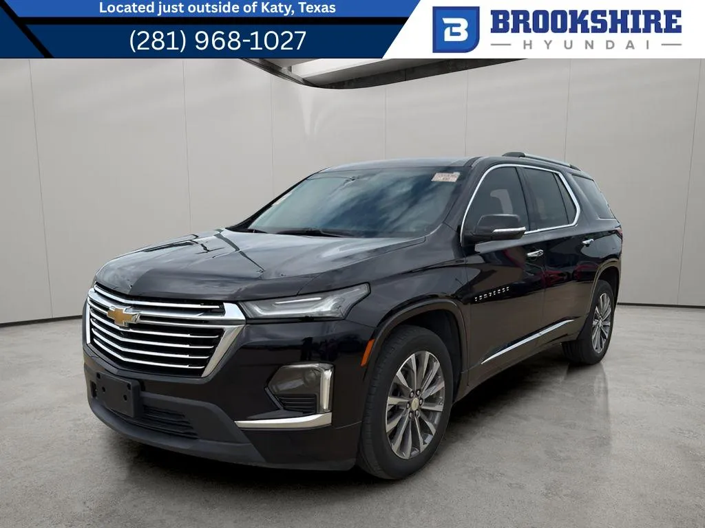 Black 2023 Chevrolet Traverse Premier for sale in Irving, TX