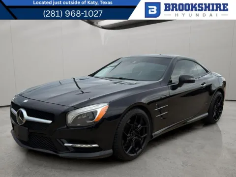 Black 2016 Mercedes-Benz SL-Class SL400 for sale in Irving, TX