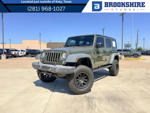 Green 2015 Jeep Wrangler Sport for sale in Irving, TX