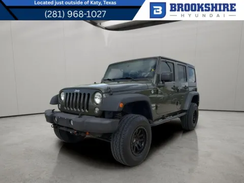 Green 2015 Jeep Wrangler Sport for sale in Irving, TX