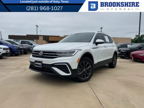 White 2022 Volkswagen Tiguan SE for sale in Irving, TX