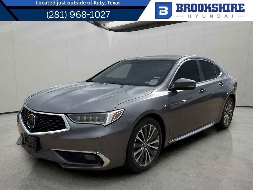 Black 2018 Acura TLX w/Advance Pkg for sale in Irving, TX