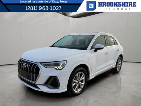 Blue 2023 Audi Q3 S line Premium for sale in Irving, TX