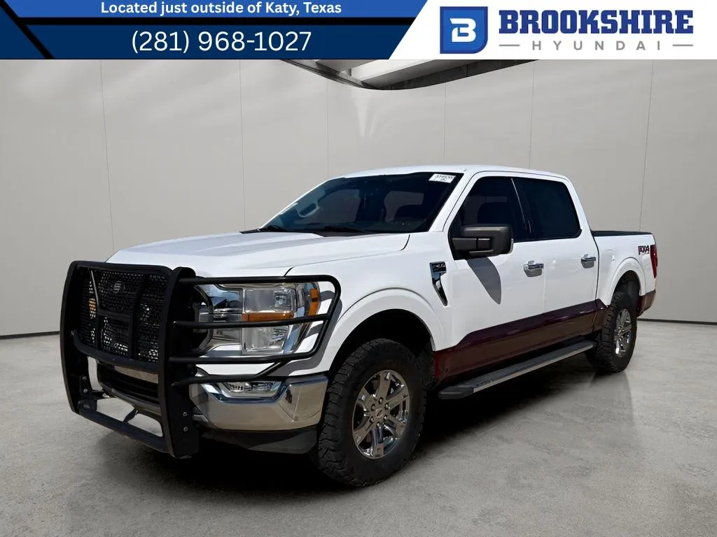 White 2021 Ford F-150 XLT for sale in Irving, TX