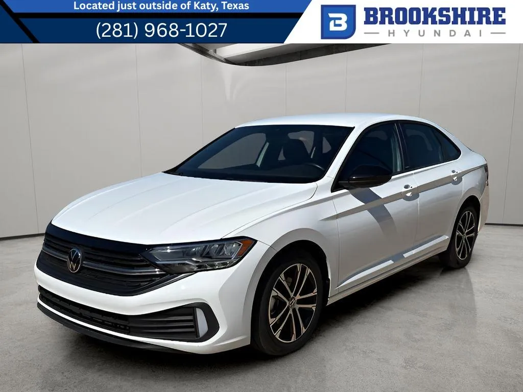 White 2024 Volkswagen Jetta Sport for sale in Irving, TX