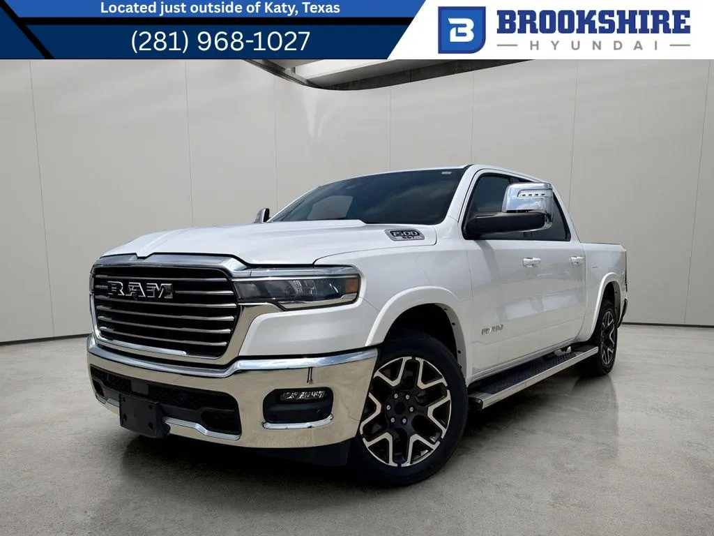 White 2025 Ram 1500 Laramie for sale in Irving, TX