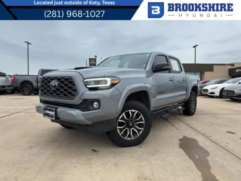 Gray 2021 Toyota Tacoma TRD Sport for sale in Irving, TX