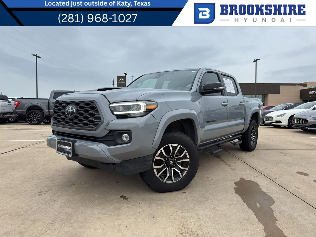 Gray 2021 Toyota Tacoma TRD Sport for sale in Irving, TX