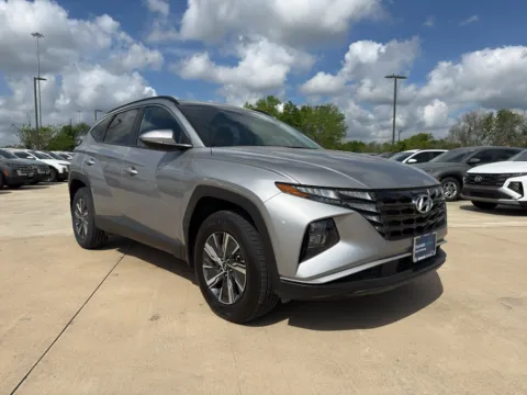 Another view of 2024 Hyundai Tucson Hybrid Blue for sale in Irving, TX at Dallas Direct Auto