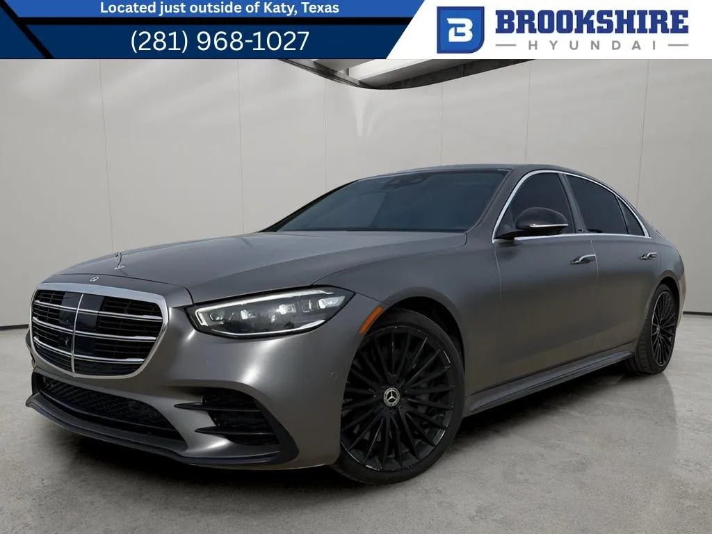White 2022 Mercedes-Benz S-Class S500 4MATIC for sale in Irving, TX