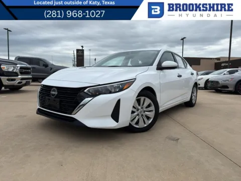 White 2024 Nissan Sentra S for sale in Irving, TX