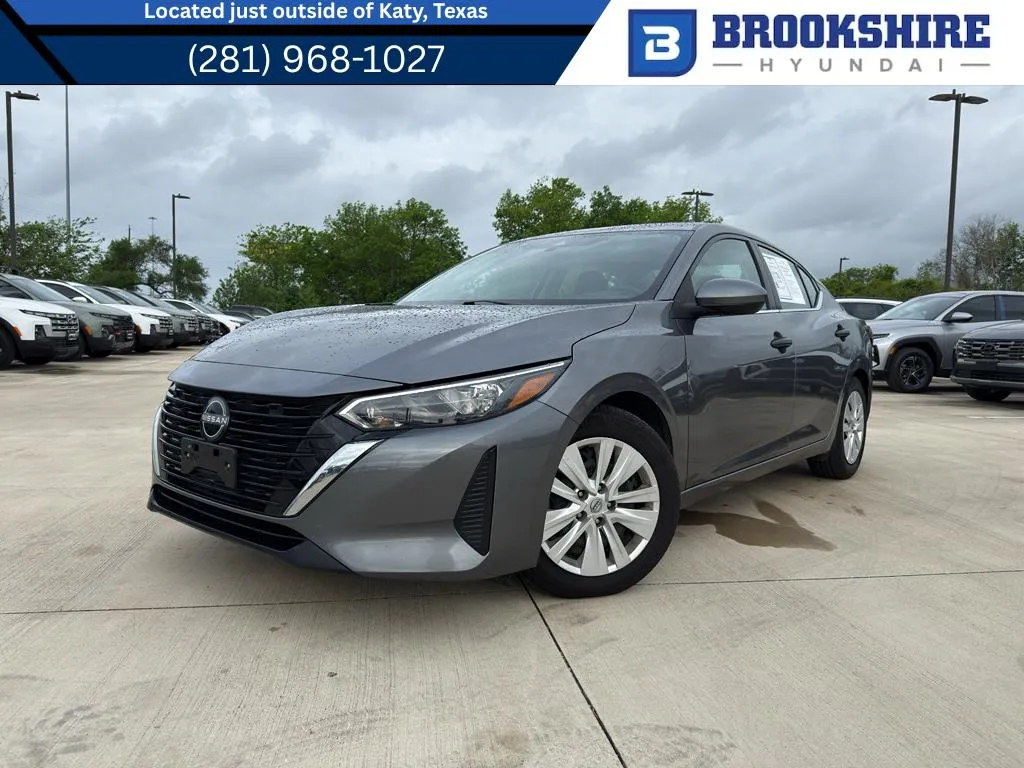 Gray 2024 Nissan Sentra S for sale in Irving, TX